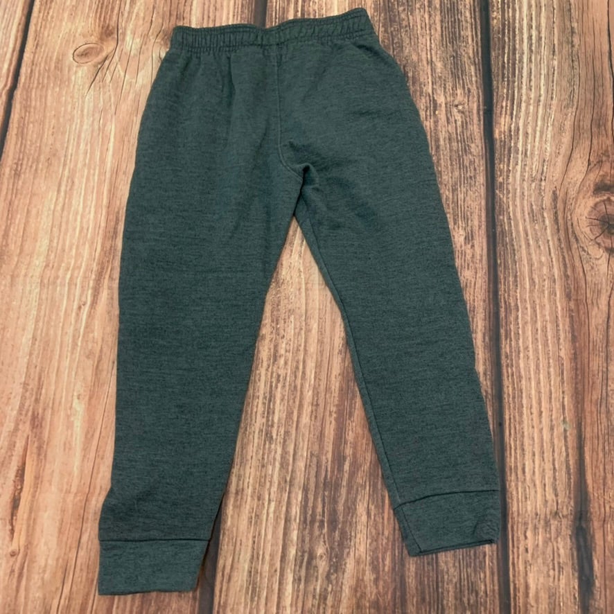 Reebok Joggers Boys Size S Gray Heather Fleece Sweatpants