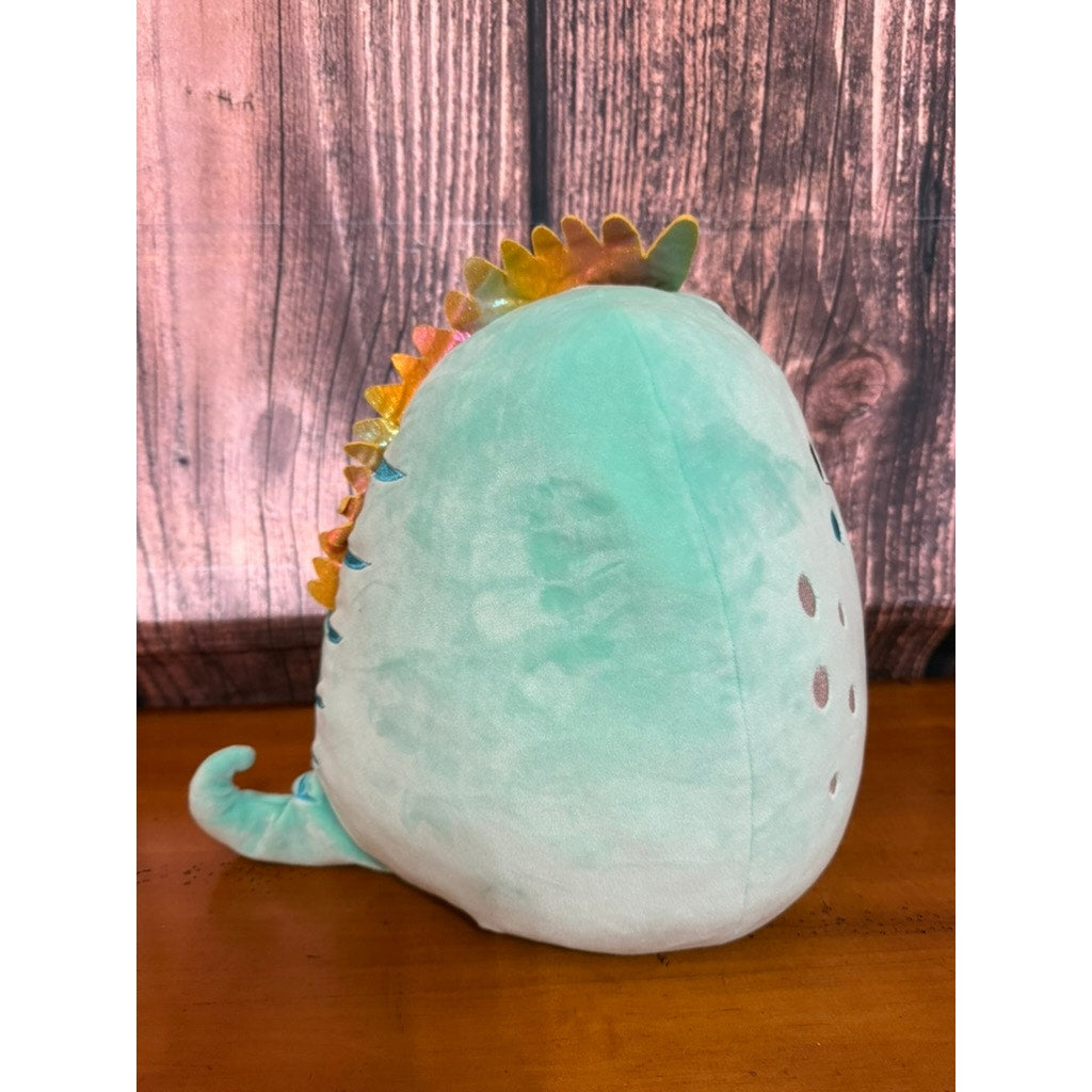 Squishmallows Chet the Iguana Small Plush Stuffed Animal Green 16"