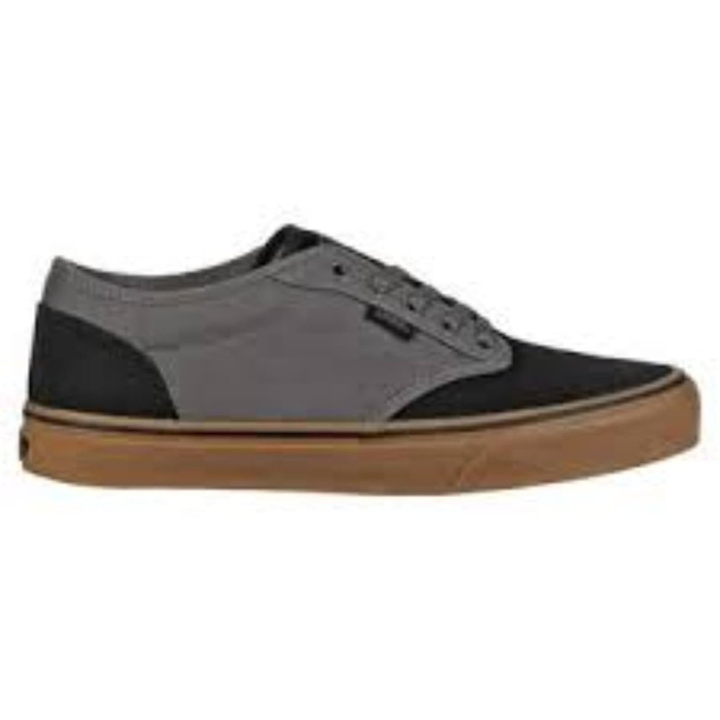 Vans Atwood Low Top Canvas Black Lace-up Sneakers Skate Shoes Youth Size 3.0