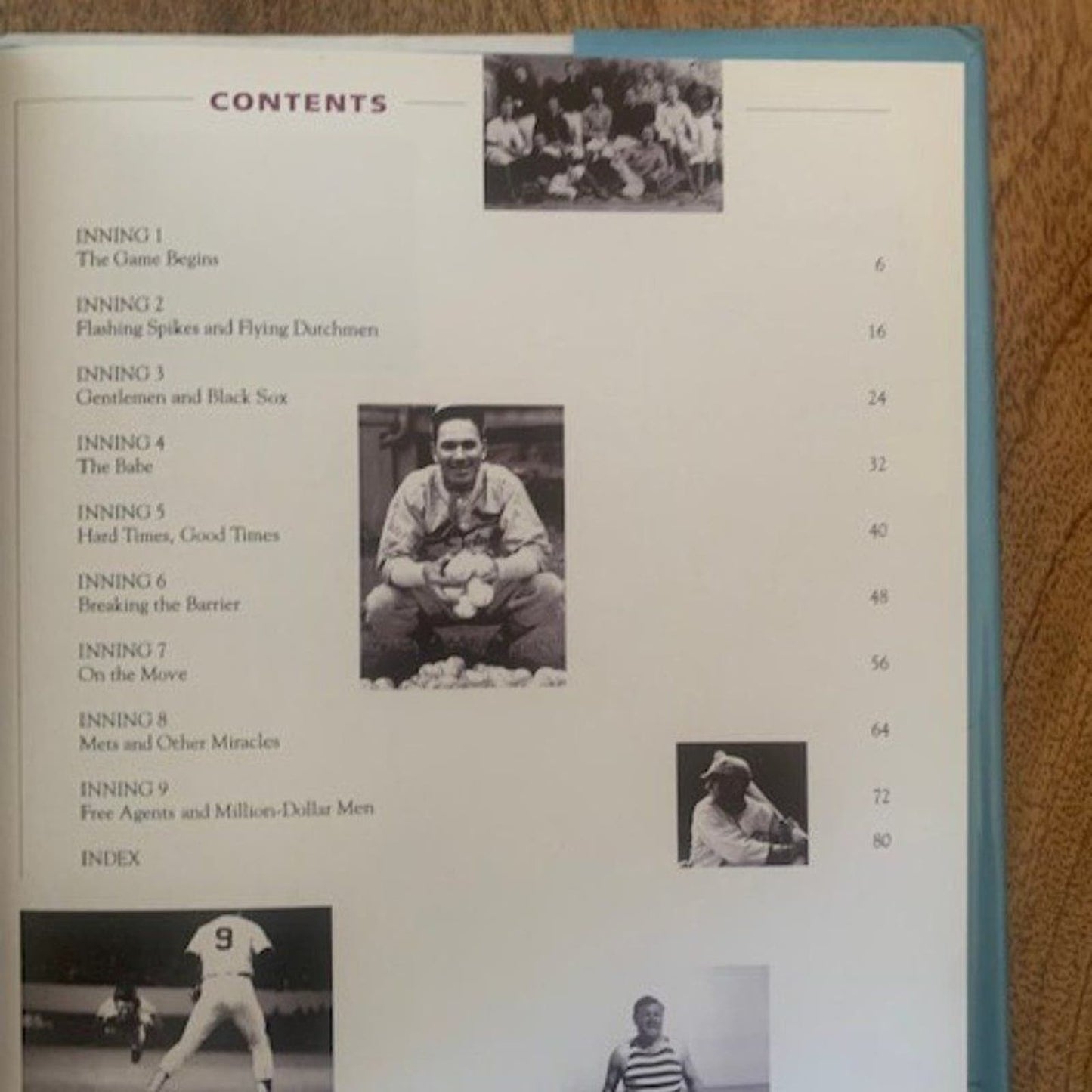 Set 3 Baseball/Sports Heroes hardback books