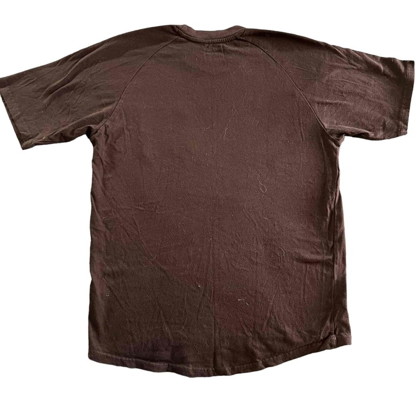 Ariat Rebar Cotton Strong Brown Short Sleeve T-Shirt Men's Size Small