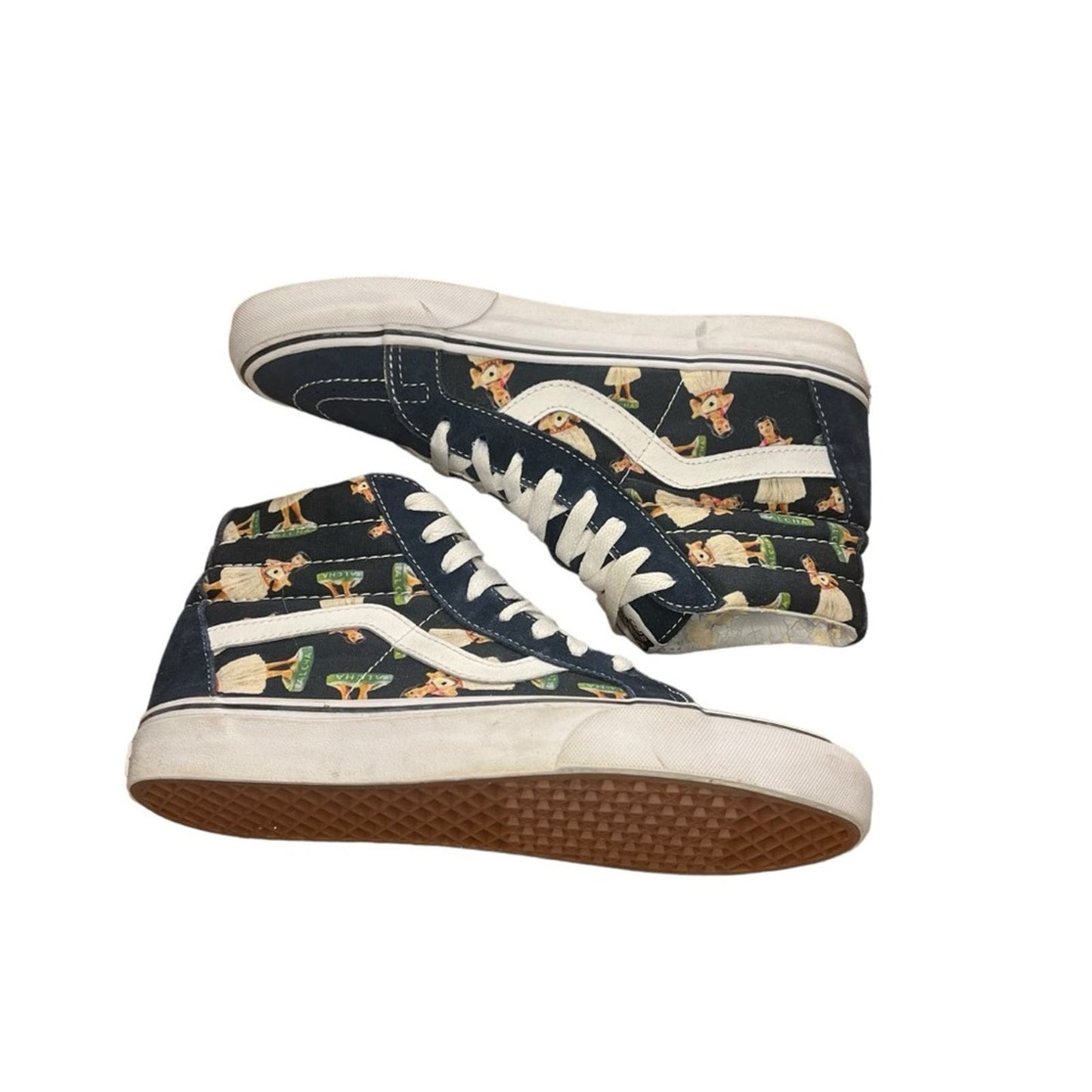 Vans Sk8-Hi Reissue Digi Hula Skate Shoes-Digi Hula/Persian Night M7.5/ W9