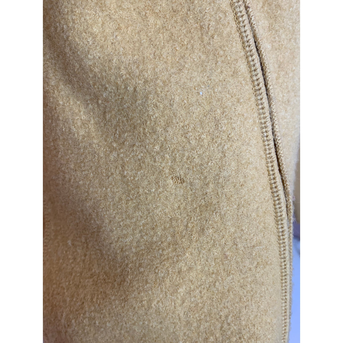 Eileen Fisher Jacket Womens Extra Small Mustard Yellow Full Zip Mock Neck 100% Wool