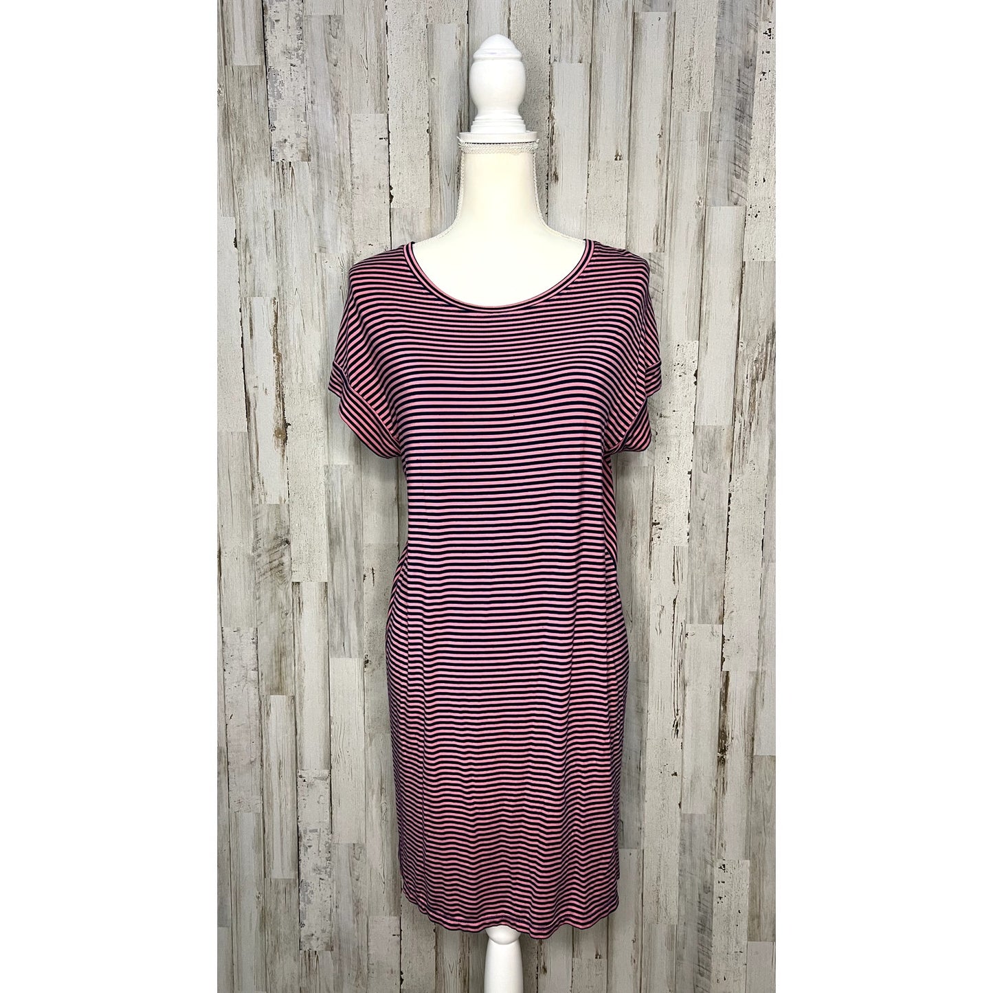 Tommy Bahama Women's XS Striped T-Shirt Dress Multicolor Casual