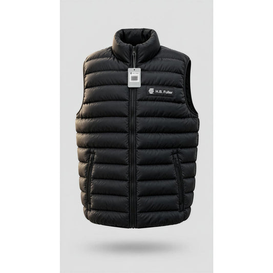 Trimark Insulated Puffer Vest Men's Size L Black Full Zip