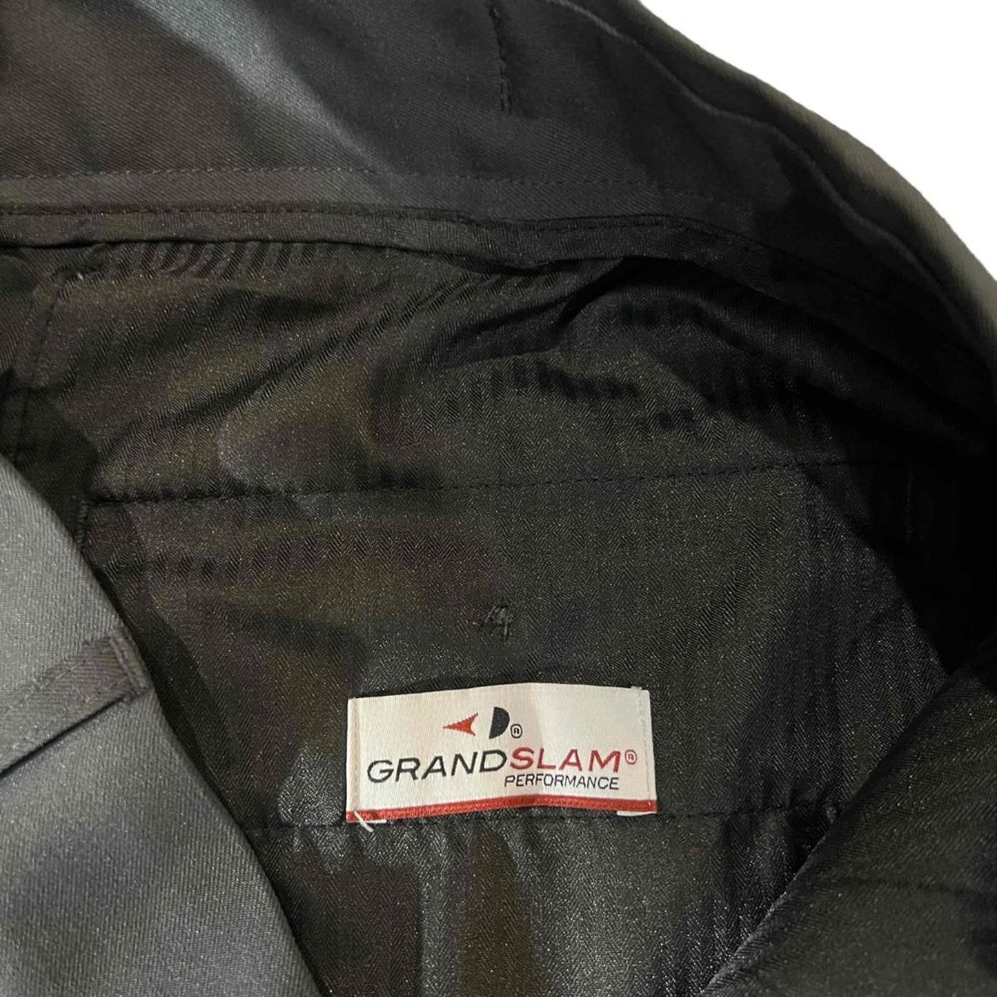 Grand Slam Performance Golf Shorts Men's Size 38 Gray Flat Front Pockets