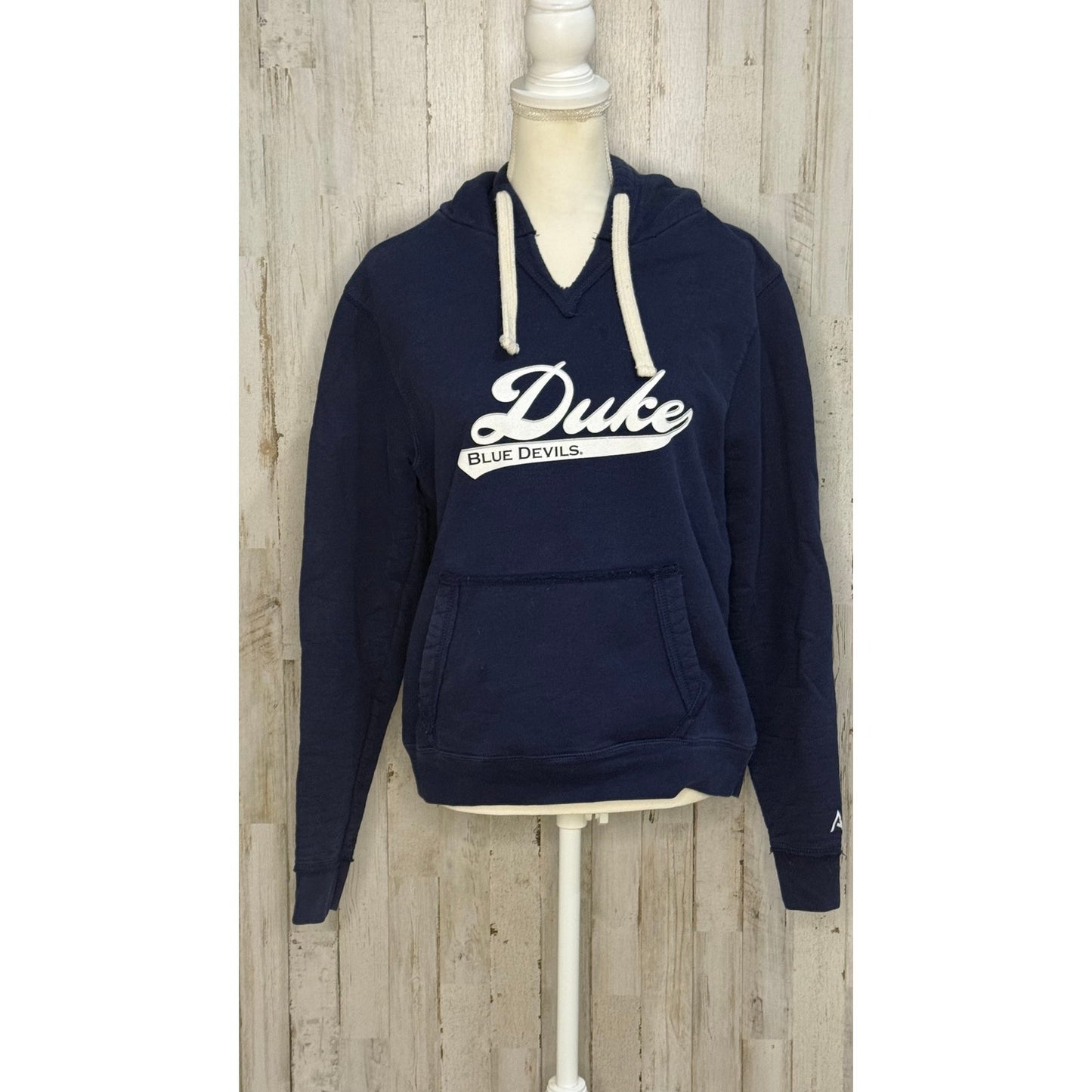 Antigua Duke Blue Devils Women's Hoodie Sweatshirt Pullover Size Large