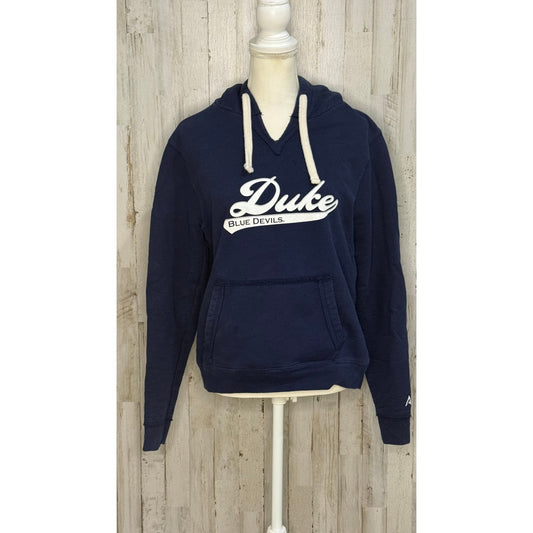 Antigua Duke Blue Devils Women's Hoodie Sweatshirt Pullover Size Large