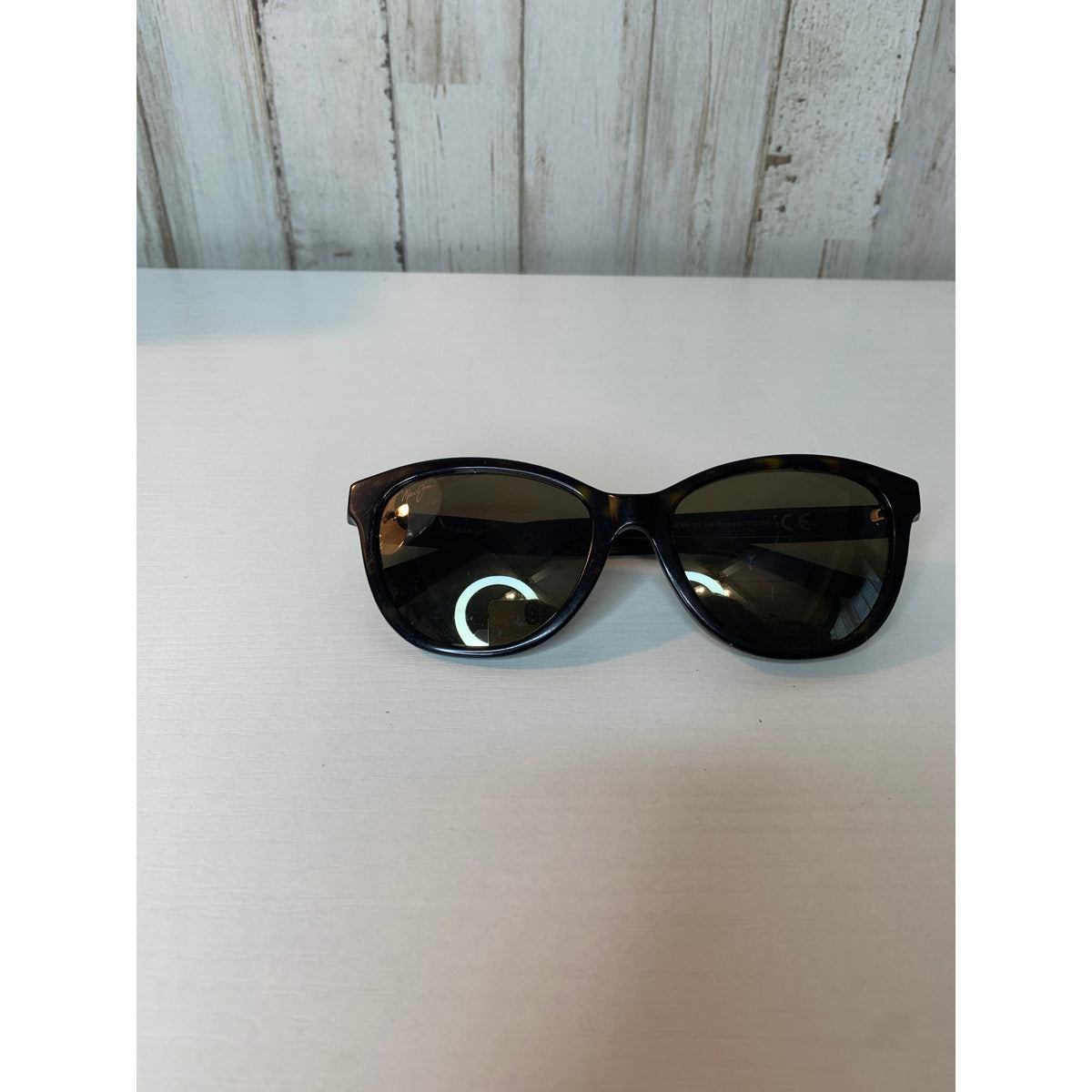 Maui Jim Sunglasses Womens Cat Eye Dark Tortoise Frame Brown Prescription Lenses