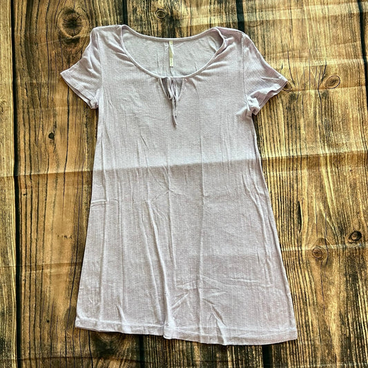 SOMA Women's Purple Short Sleeve Cami Sleepshirt / Dress Size Small