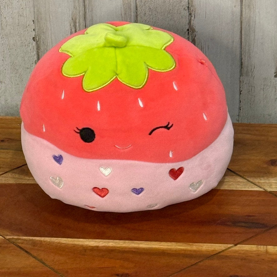 Squishmallow 8" Scarlet the Strawberry Valentine's Day Plush Toy