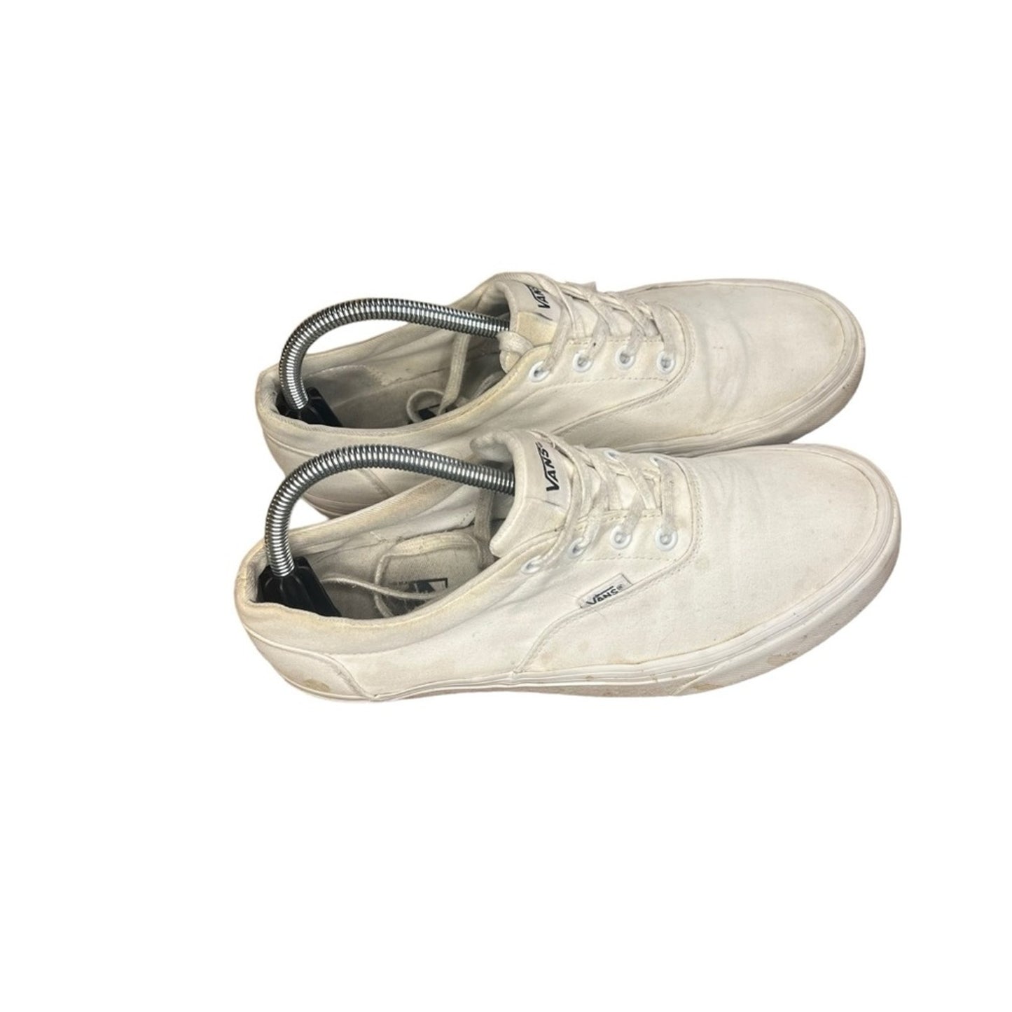 Vans Doheny Sneakers Womens US 9.5 Triple White Low Top Lace Up M8/W9.5