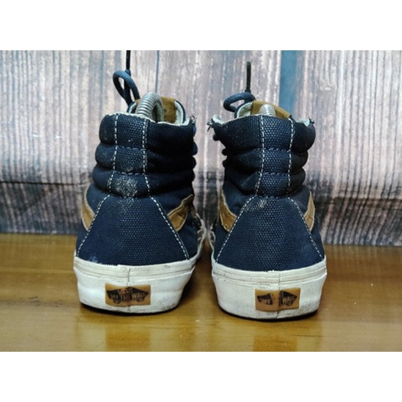 Vans Sk8-Hi Unisex High Top Navy Blue Size M6.5 W8 Lace Up