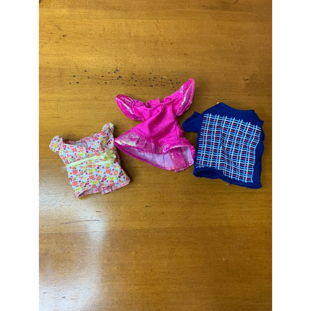 Barbie Doll Clothes Lot 24 Pc Tops Swimwear Multicolor