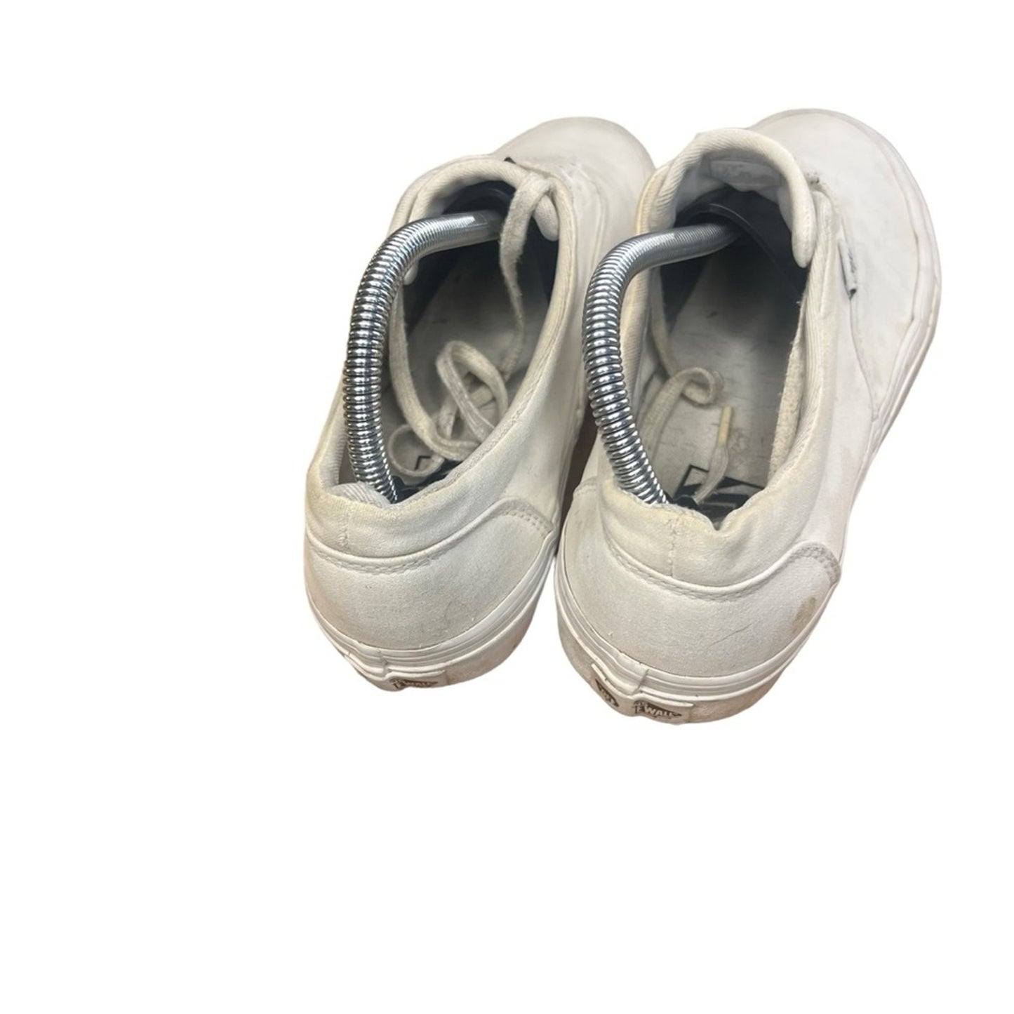 Vans Doheny Sneakers Womens US 9.5 Triple White Low Top Lace Up M8/W9.5