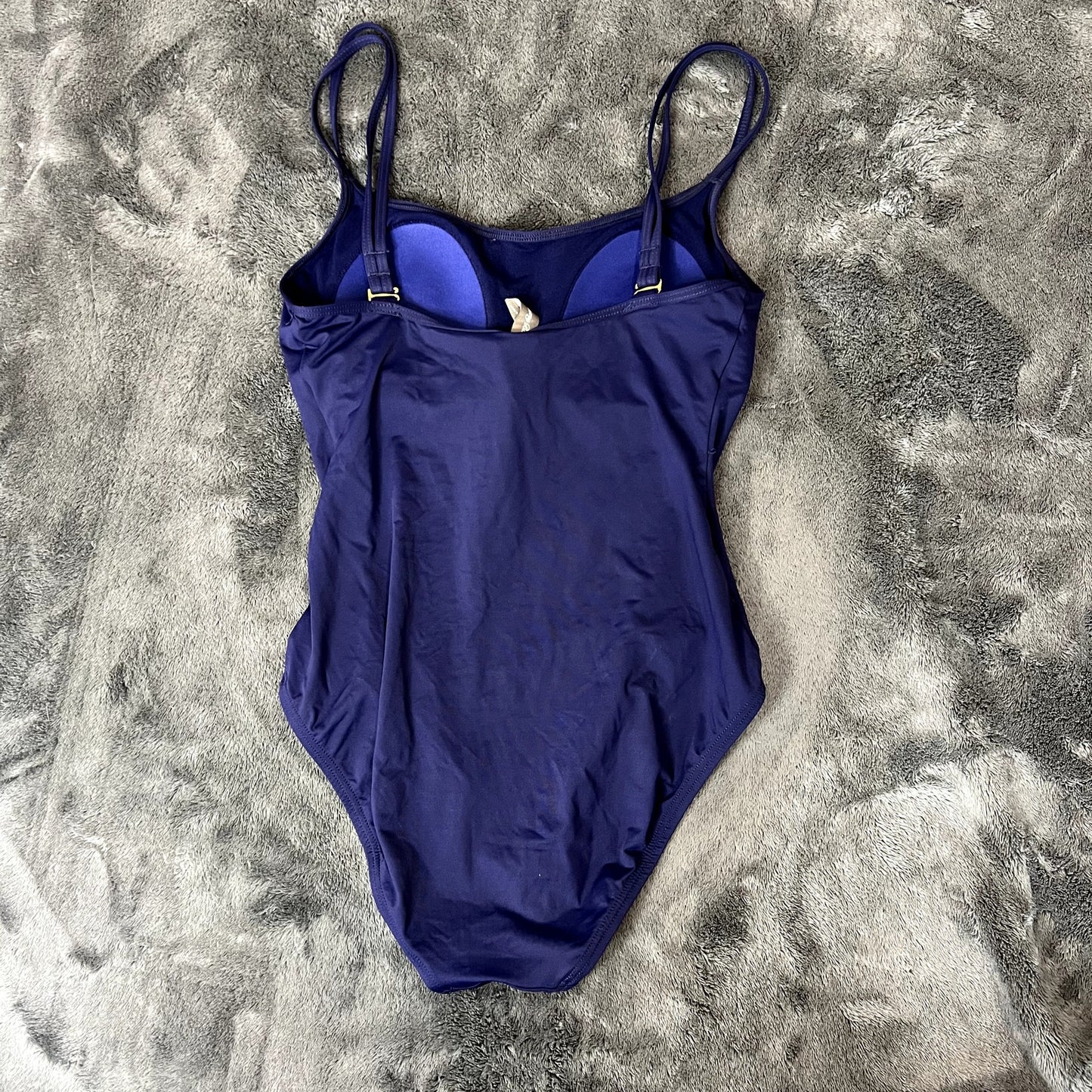 Tommy Bahama Women's One-Piece Swimsuit Navy Size 4 Adjustable Straps