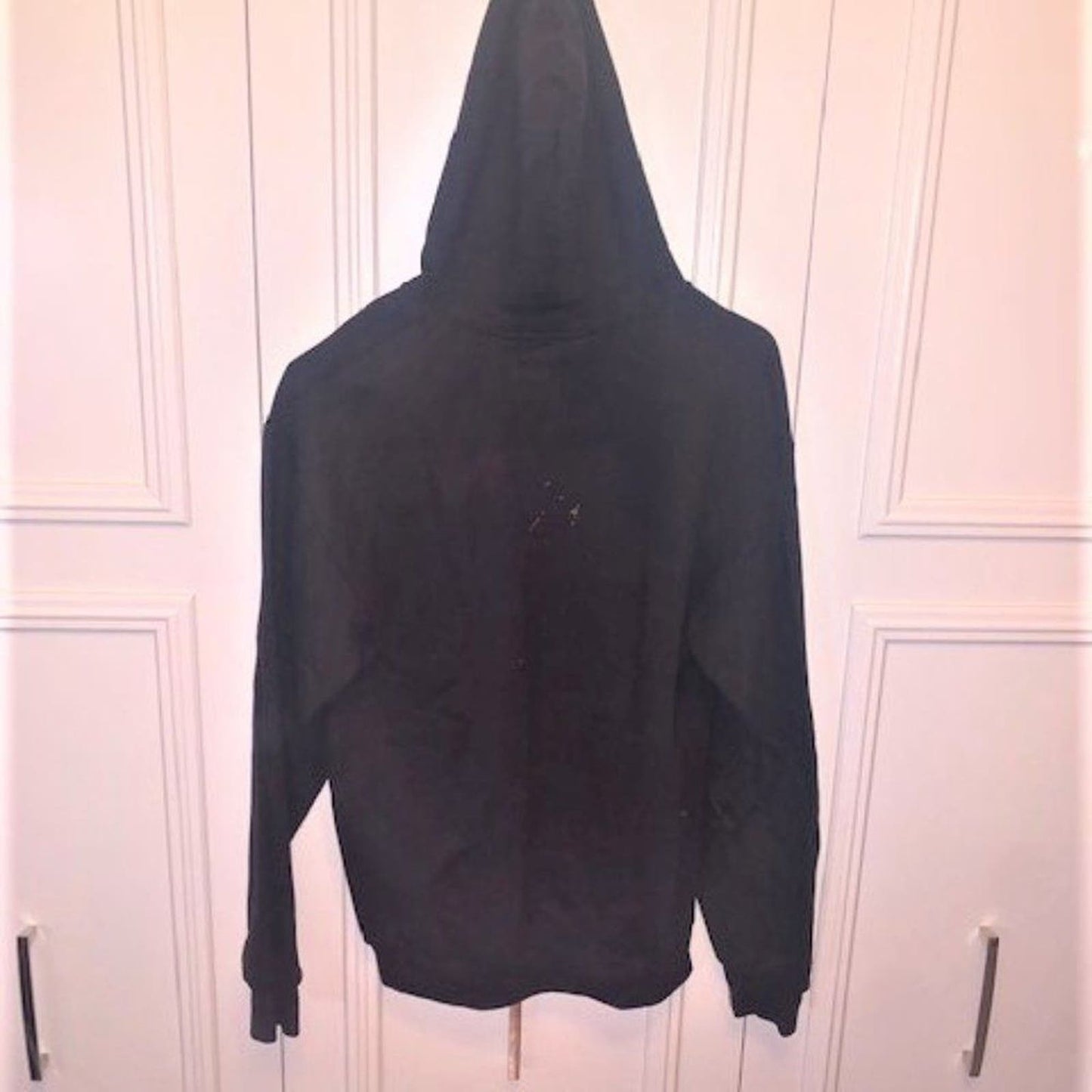 Black long sleeved hoodie M