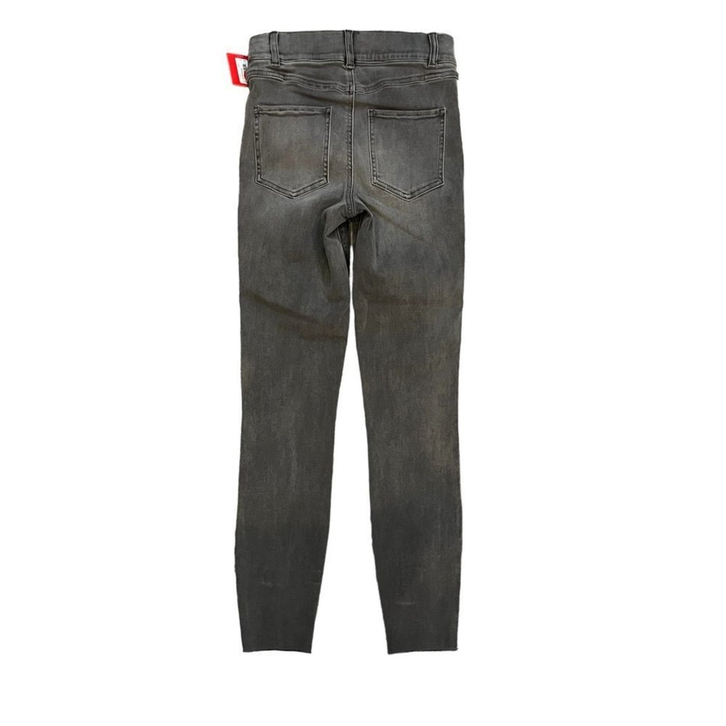 NWT SPANX Skinny Jeans Womens Size XS Vintage Gray High Rise Pull-On