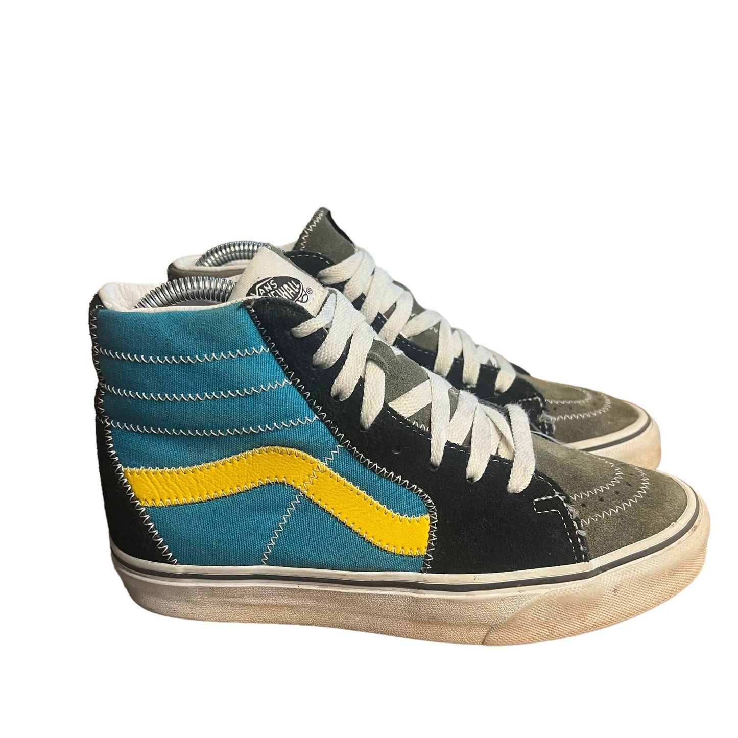 Vans Sk8-Hi Zig Zag High Top Sneakers Multicolor Skate Shoes Women’s Size 5