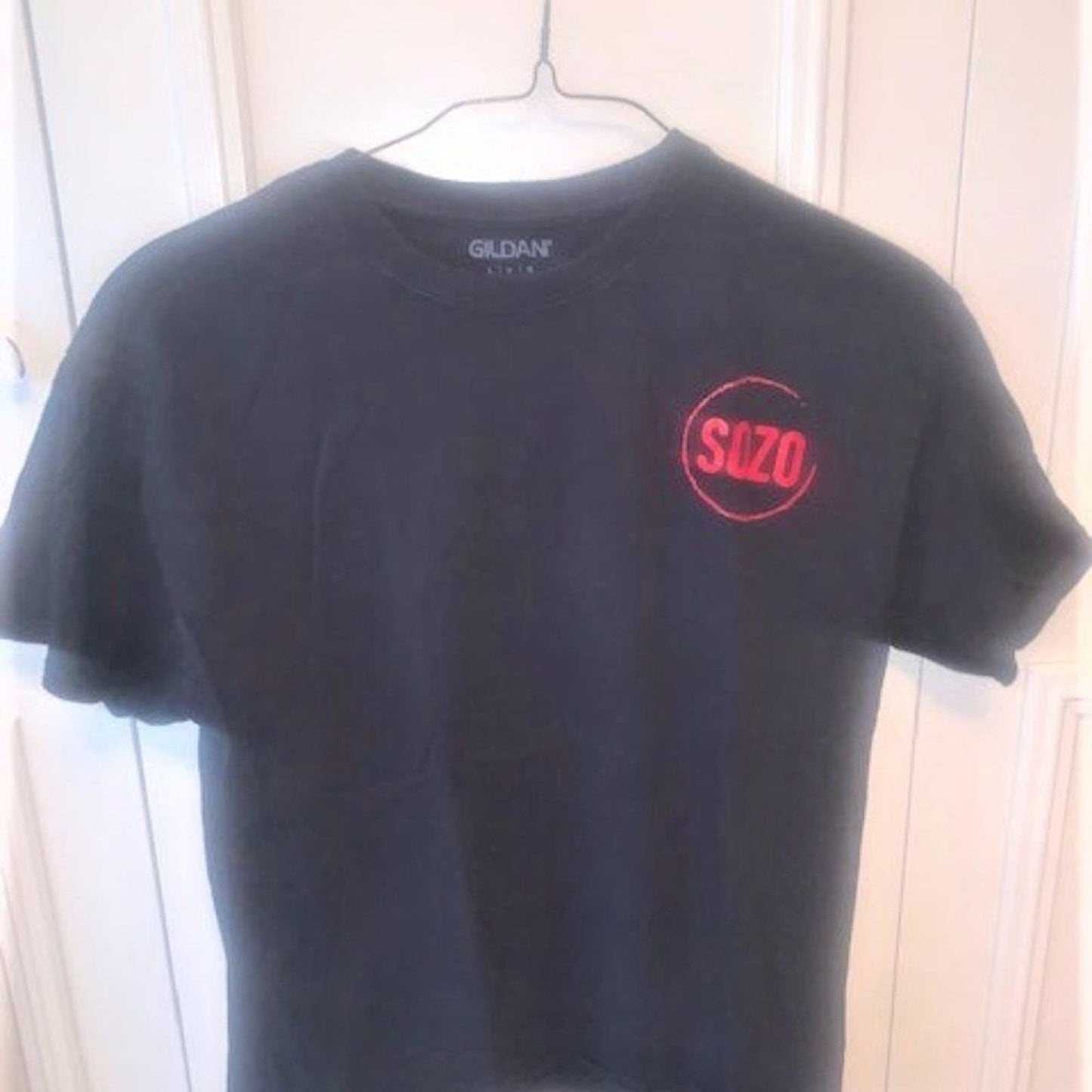 Set 2 Sozo black workout shirts L