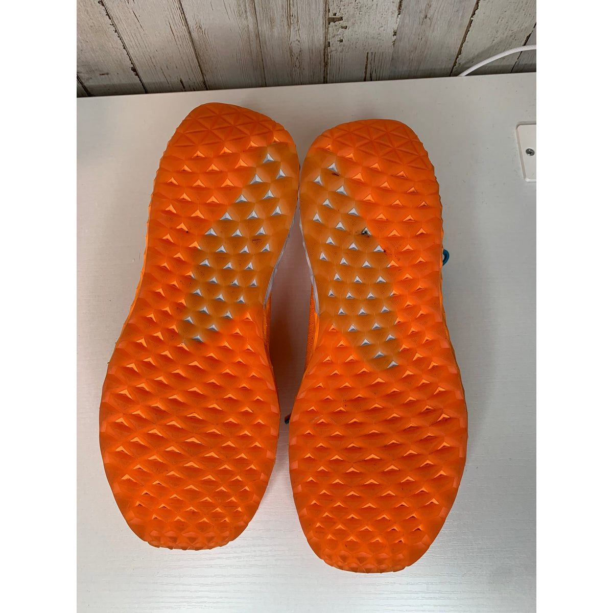 NOBULL Ripstop Runner Men's Running Training Shoes Neon Orange Size 9