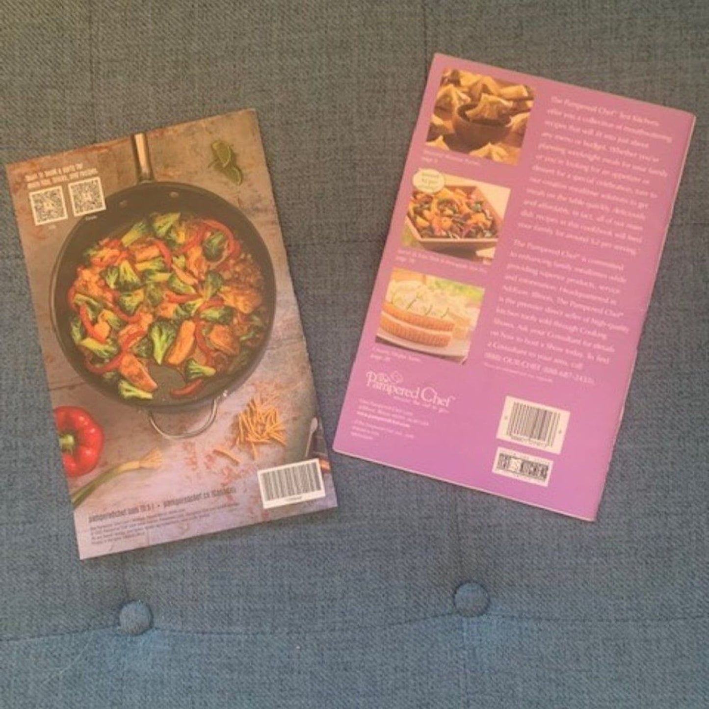 Set 2 Pampered Chef Season's Best Recipe books