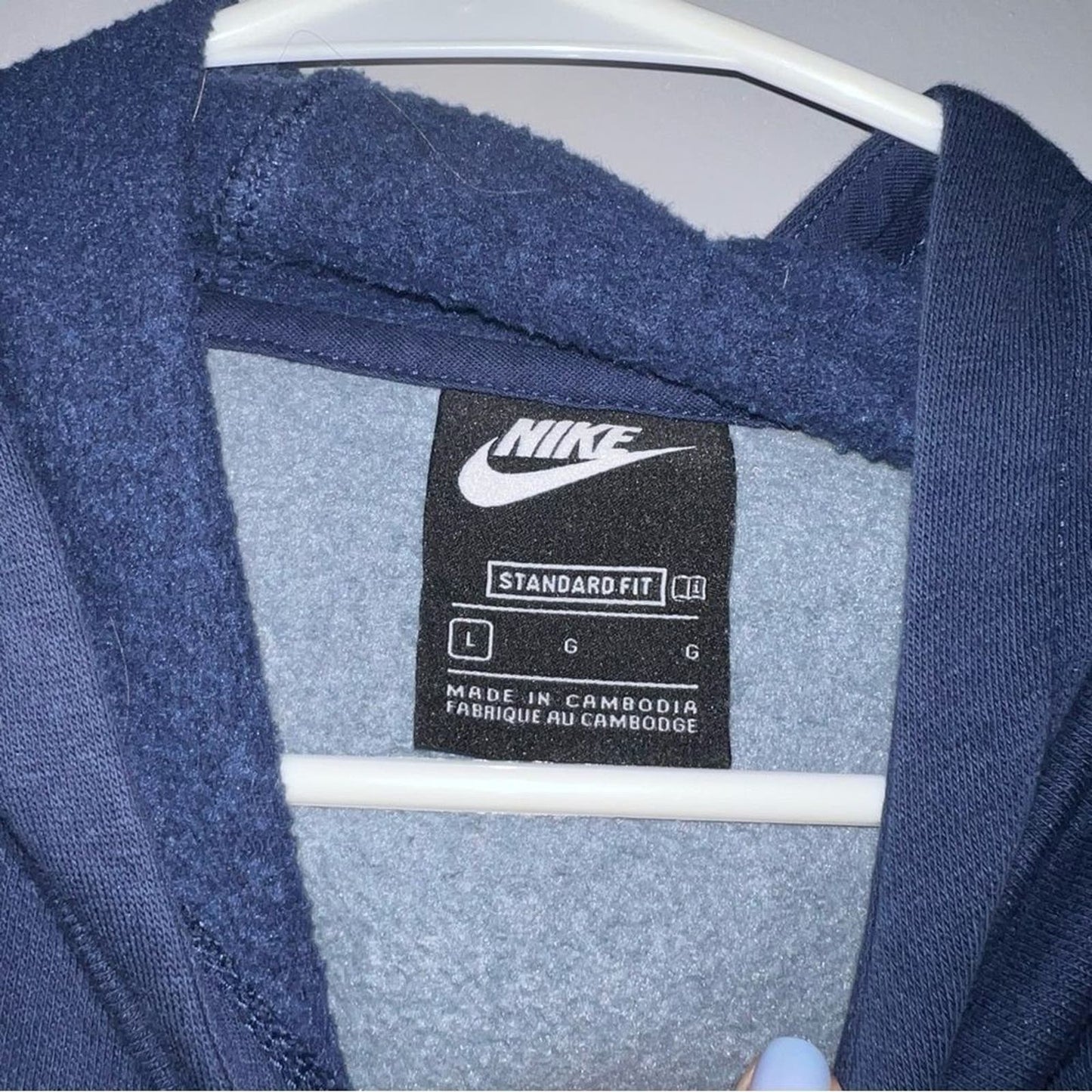 Nike Boy's Amplify Pullover Hoodie Sweatshirt Junior Sportswear Size L