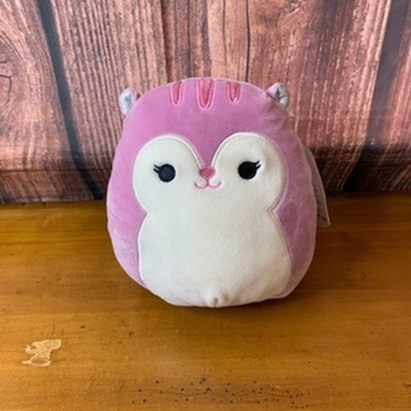 NWT Squishmallows Allina Purple Squirrel Plush 7 in w/ Tags