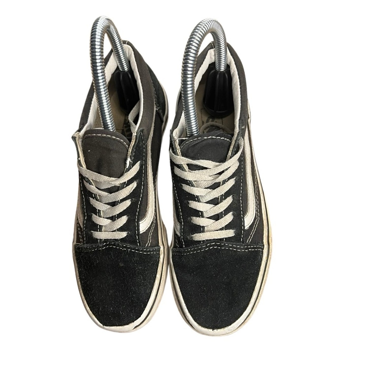 Vans Old Skool Youth Skate Shoes Black/White Low Top Sneakers US 3 Lace Up