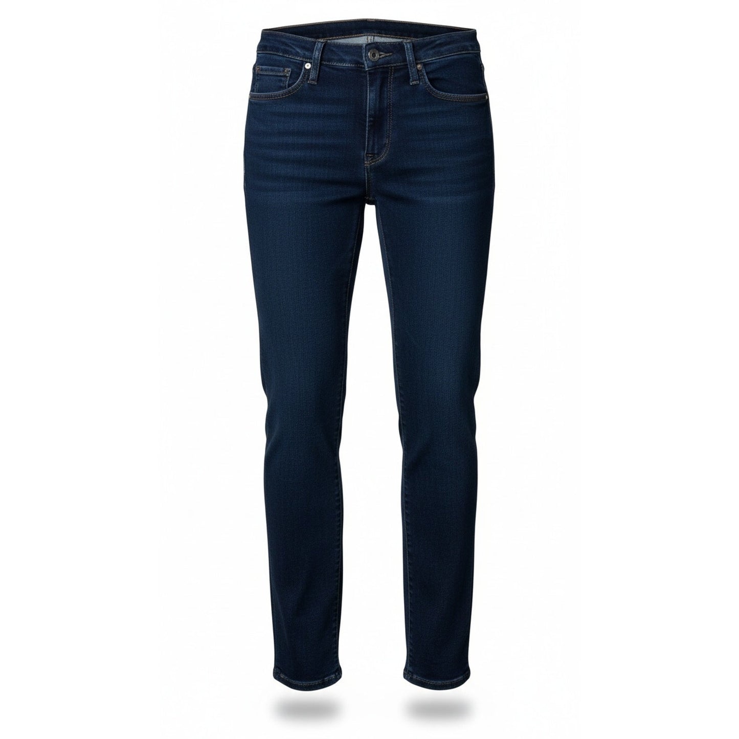 PAIGE Verdugo Crop Skinny Jeans Womens Size 26 Dark Wash Mid Rise Stretch