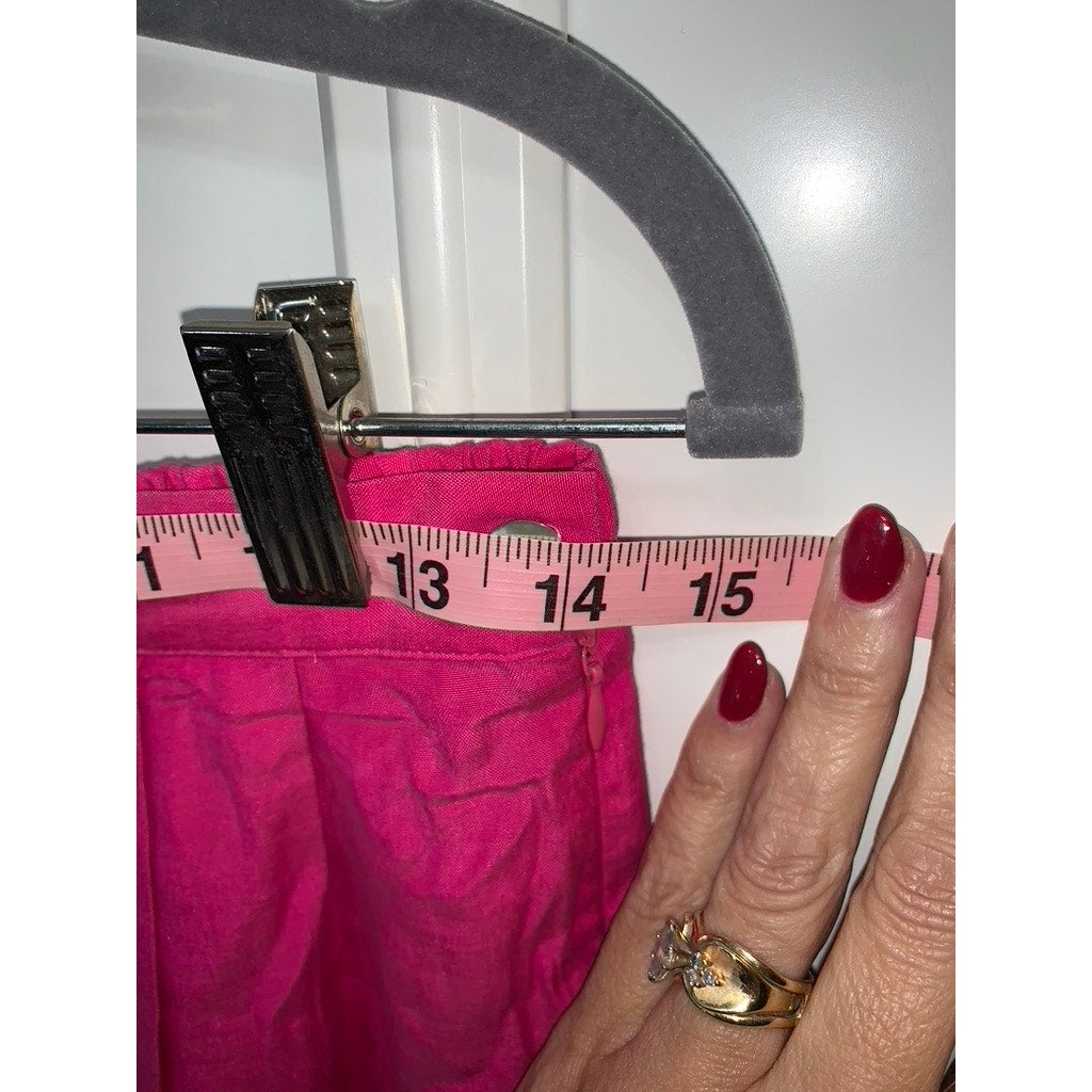 Kim Rogers Women's Pink Silk Blend Dress Pants Size Medium Casual