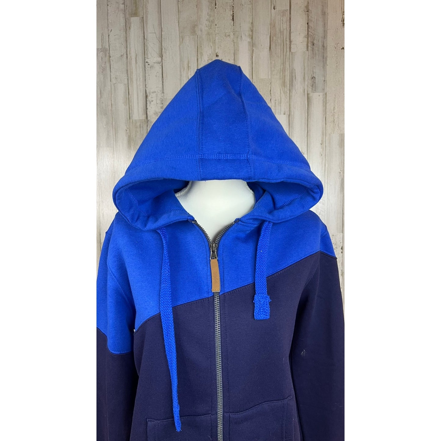 NWT Rydale Women's XS Full Zip Hoodie Blue/Navy Long Sleeve Casual Outdoor