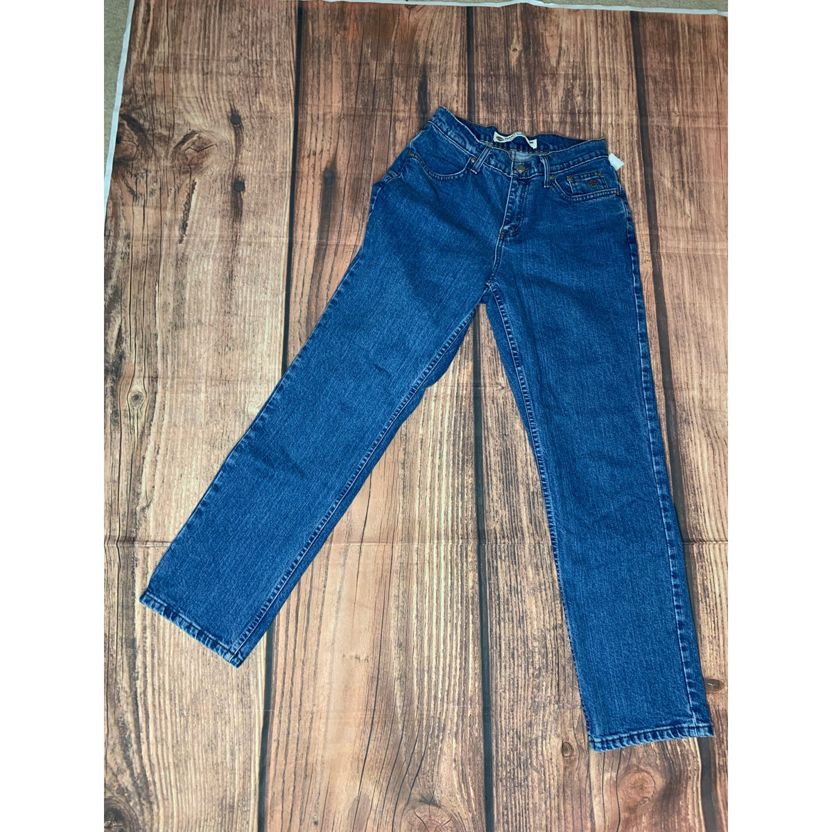Harley-Davidson Jeans Womens Size 6 Petite Blue Straight Leg 5-Pocket