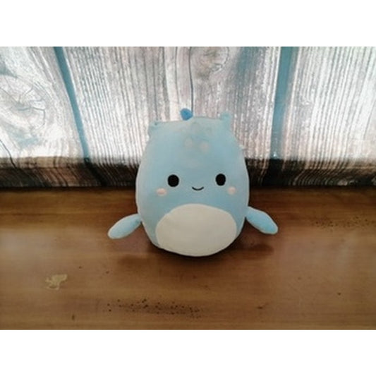 Squishmallows Light Blue Dinosaur Plush Stuffed Animal With Tag OSG 8"
