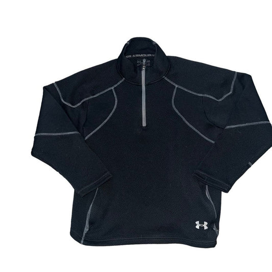 Under Armour Men's Contrast Logo Quarter Zipper Long Sleeve Jacket Size Medium