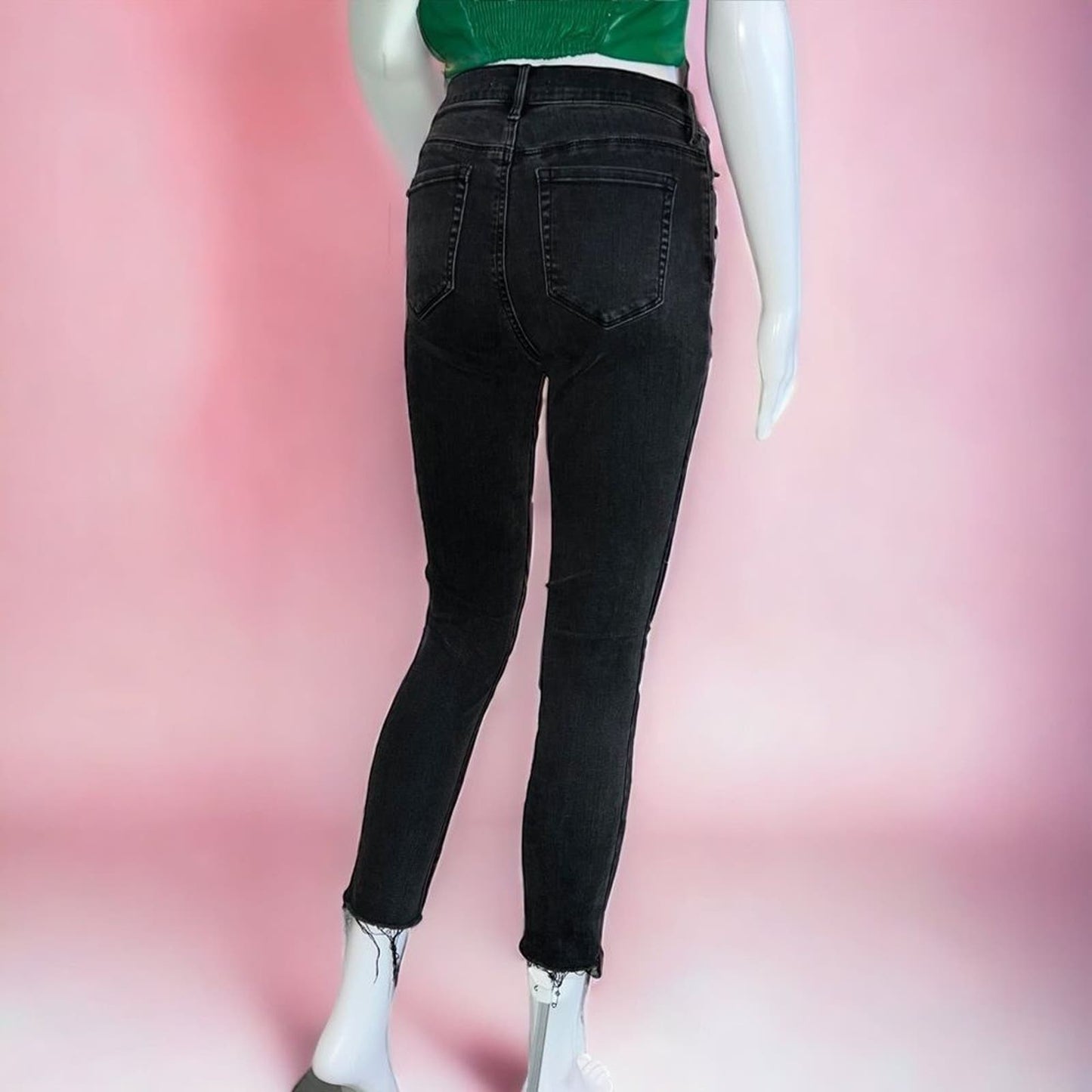 PacSun Black High Waisted Jeggings Size 25