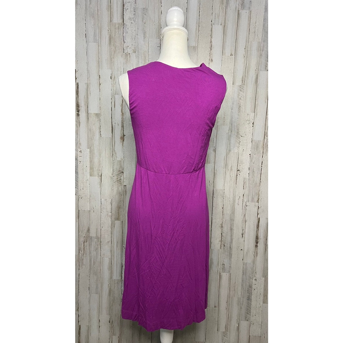 Soma Women's Small Purple Sleeveless Twist Front Dress