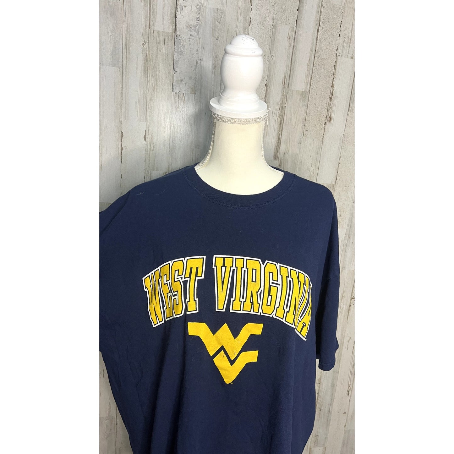 Fanatics Men's Size 2XL Navy West Virginia Mountaineers Short Sleeve T-Shirt