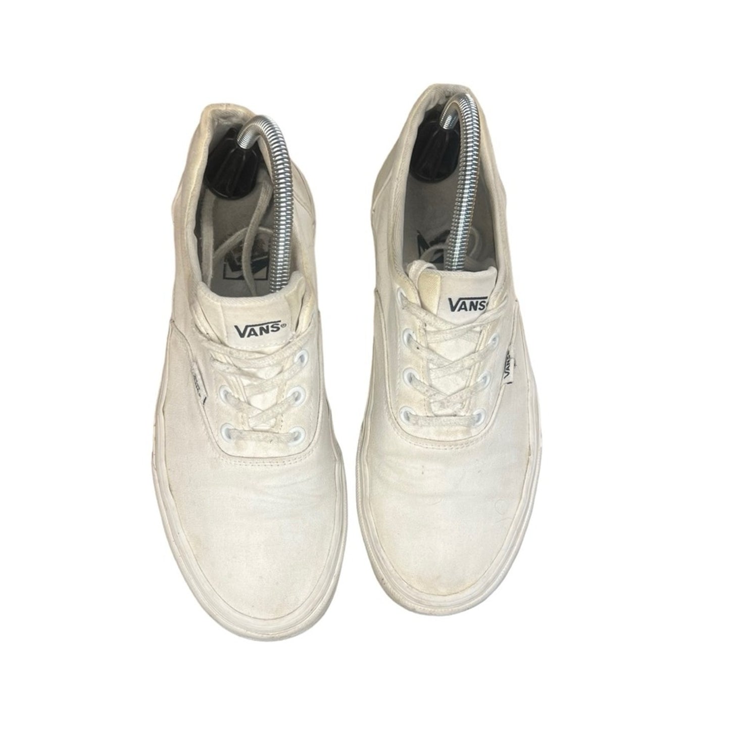 Vans Doheny Sneakers Womens US 9.5 Triple White Low Top Lace Up M8/W9.5