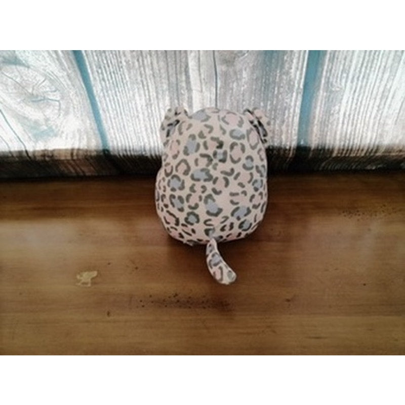 Squishmallows Dallas the Leopard Plush Pink & Gray 8"