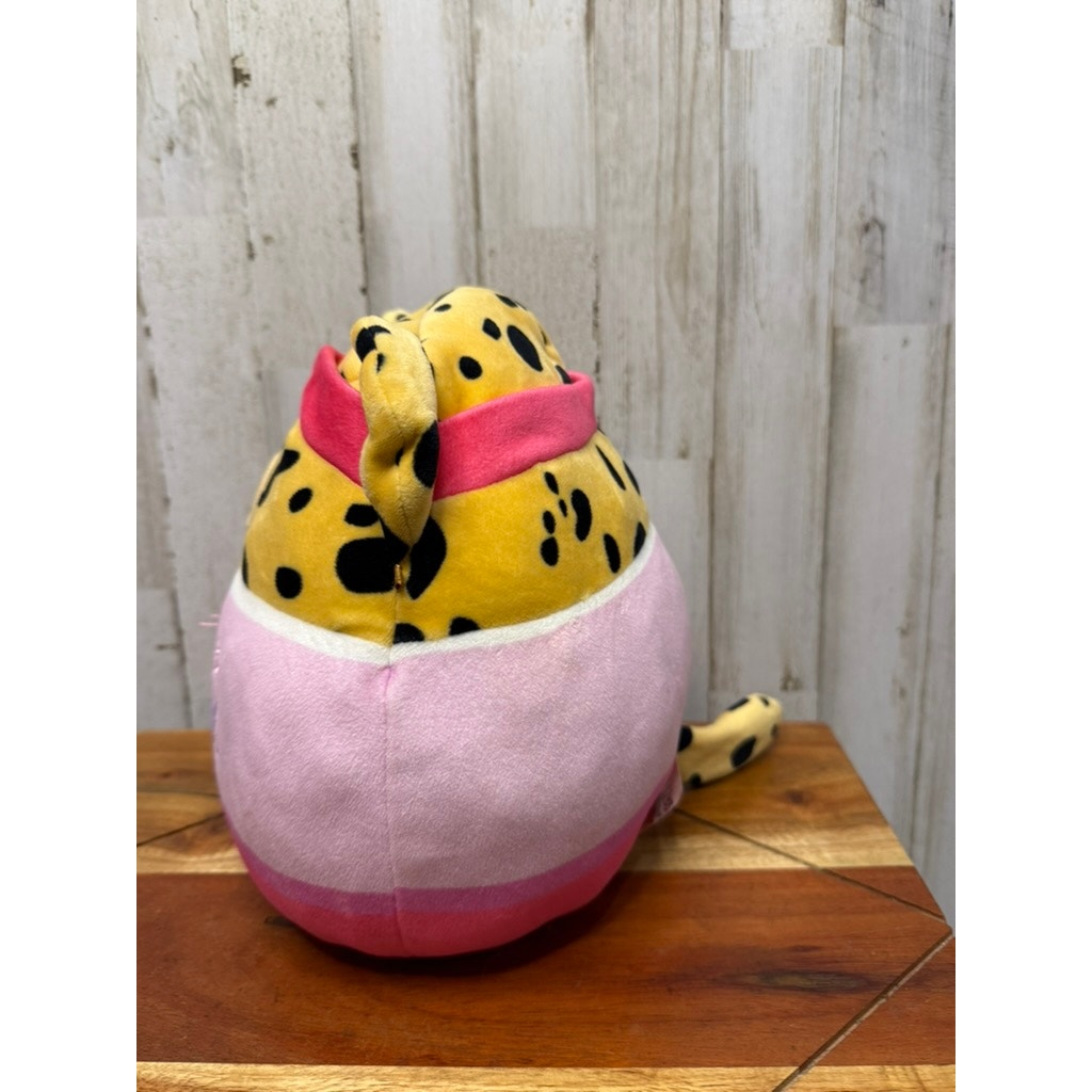 Squishmallows Wellness Squad Lexie the Cheetah Plush Toy Medium 8"