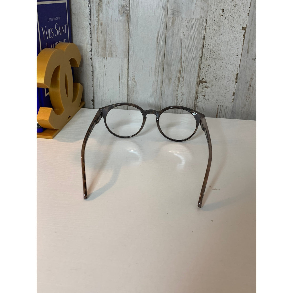 Vera Bradley Eyeglasses Frames Prescription Tortoise/Grey Havana Round Aloha