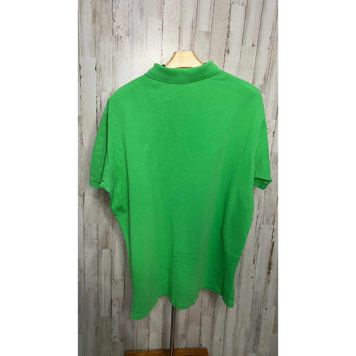Polo Ralph Lauren Men's Green Short Sleeve Polo Shirt Size Large Casual