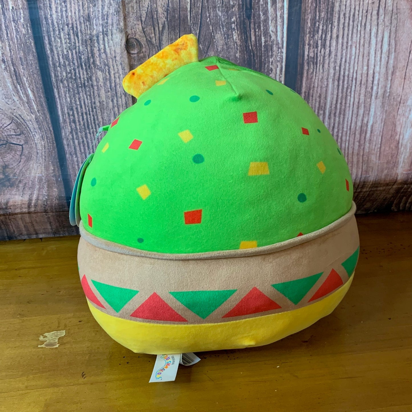 NWT Squishmallows Gideon Guacamole Plush Green 12in w/Hang Tag