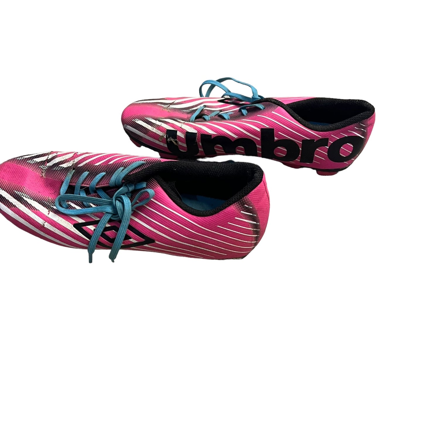 Umbro Women's Size 5 Arturo 2.0 Pink/Black Soccer Cleats