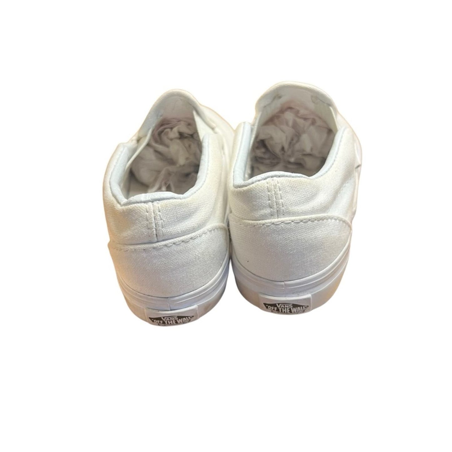 Vans Classic Slip-on 'White' Shoes - Toddler Size 10.0