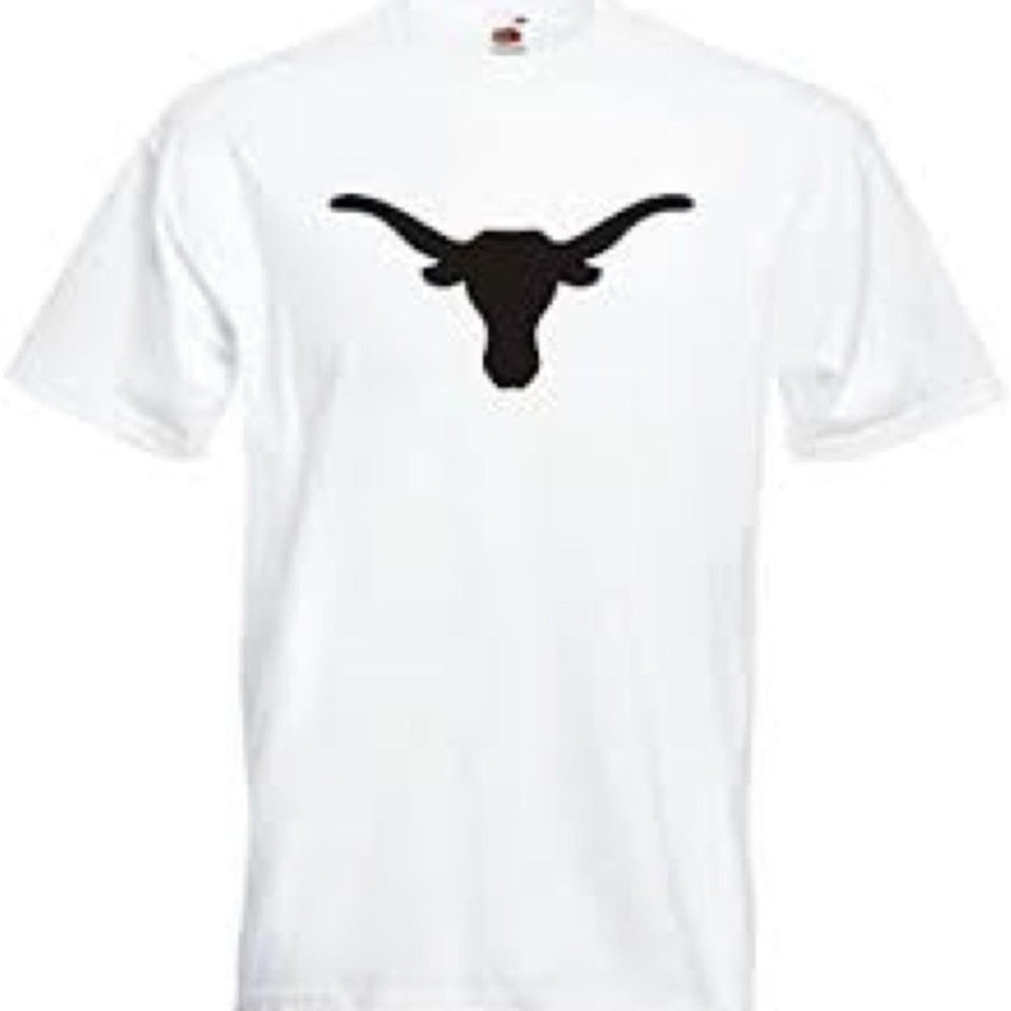 Longhorns white short sleeved tshirt S