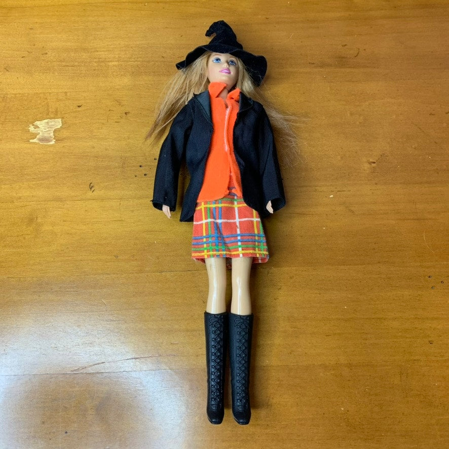 Barbie Halloween Fashion Dolls Lot of 2 Witch Costumes