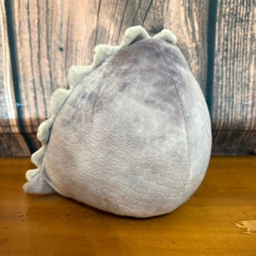 Squishmallows Chuey the Dinosaur 8" Gray Plush Toy