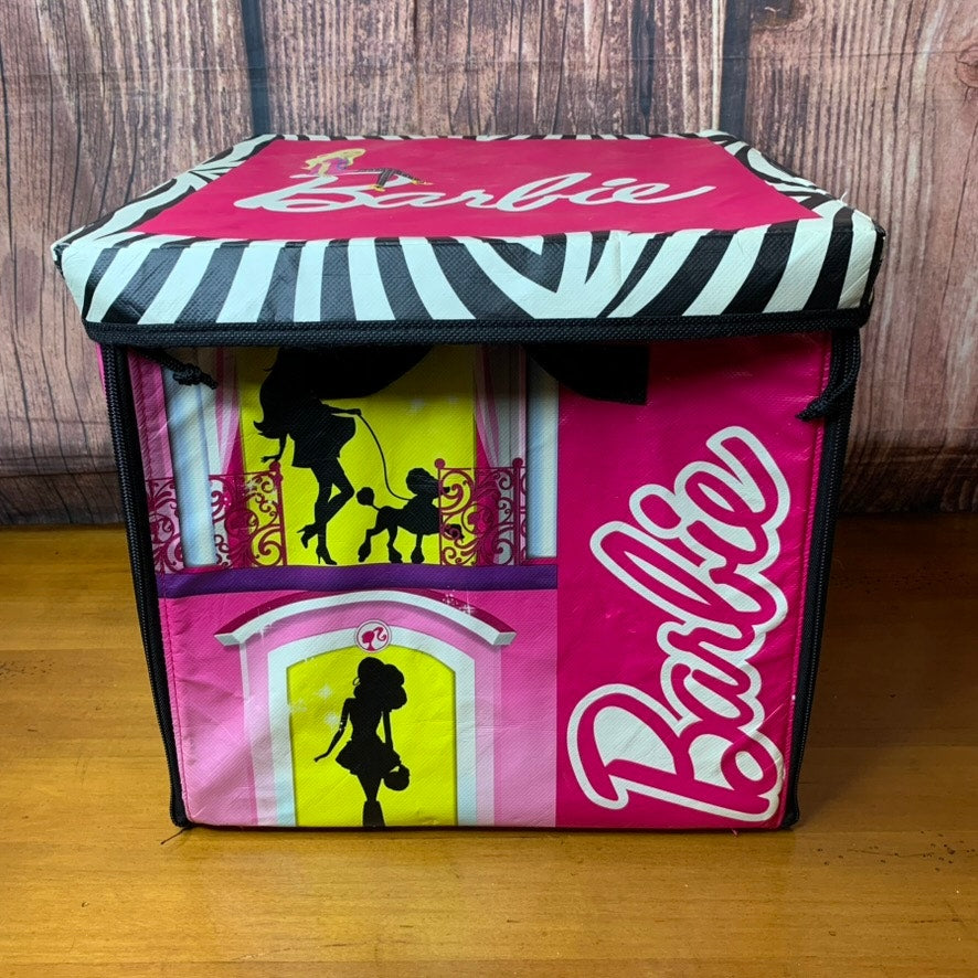 Barbie ZipBin Dream House Collapsible Storage box Zipper Lid